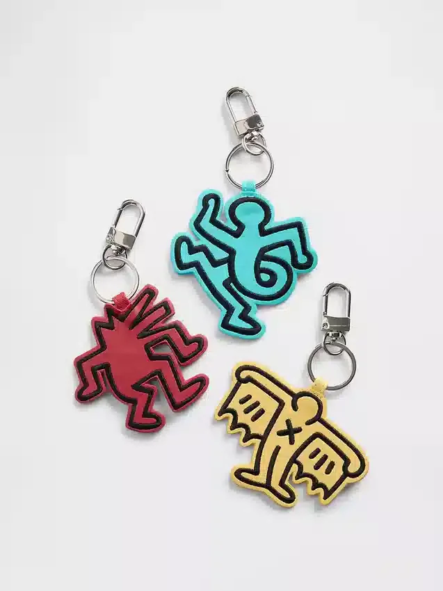 Keith Haring Taschenanhänger