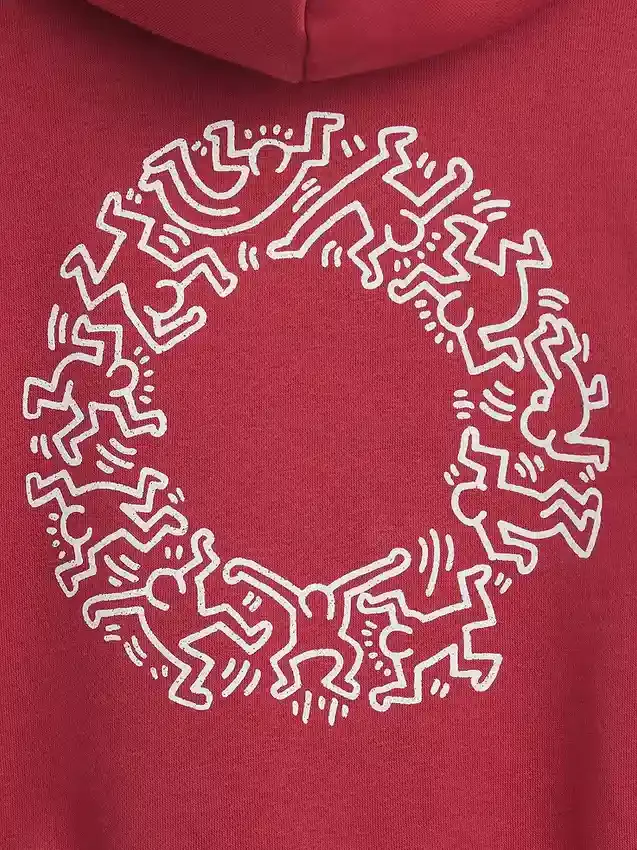 Keith Haring Vintagesoft-Hoodie für Kleinkinder