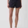 Khaki-Shorts mit mittlerer Leibhöhe