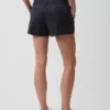 Khaki-Shorts mit mittlerer Leibhöhe