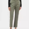 Khakihose mit mittlerer Leibhöhe