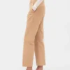 Khakihose mit mittlerer Leibhöhe