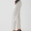 Khakihose mit mittlerer Leibhöhe