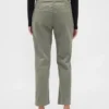 Khakihose mit mittlerer Leibhöhe