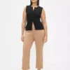 Khakihose mit mittlerer Leibhöhe