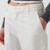 Khakihose mit mittlerer Leibhöhe