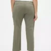 Khakihose mit mittlerer Leibhöhe