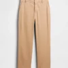 Khakihose mit mittlerer Leibhöhe