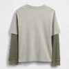 Kinder-2-in-1-T-Shirt mit Grafik-Logo