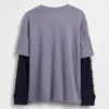 Kinder-2-in-1-T-Shirt mit Grafik-Logo