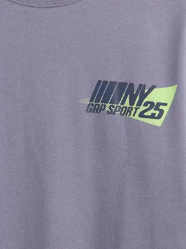Kinder-2-in-1-T-Shirt mit Grafik-Logo