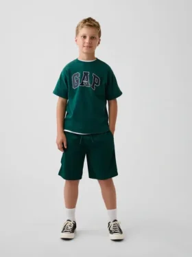 Kinder-Aktivshorts aus Mesh, 8"
