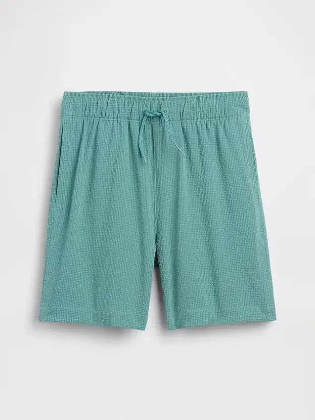 Kinder-Badehose aus Seersucker, 5"