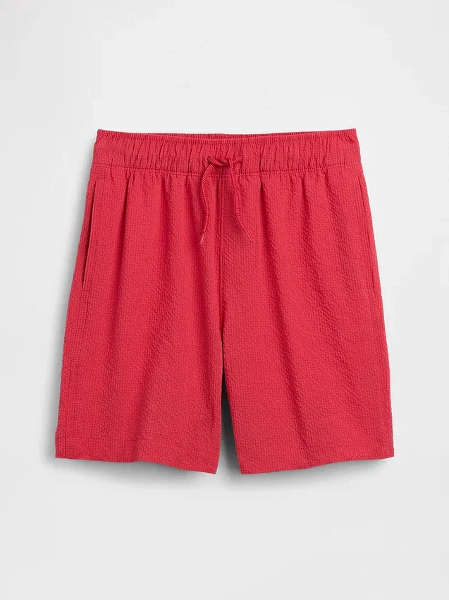 Kinder-Badehose aus Seersucker, 5"
