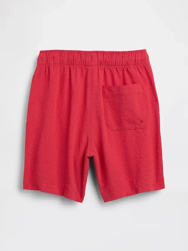Kinder-Badehose aus Seersucker, 5"