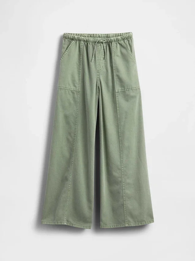 Kinder-Baggy-Hose aus Twill