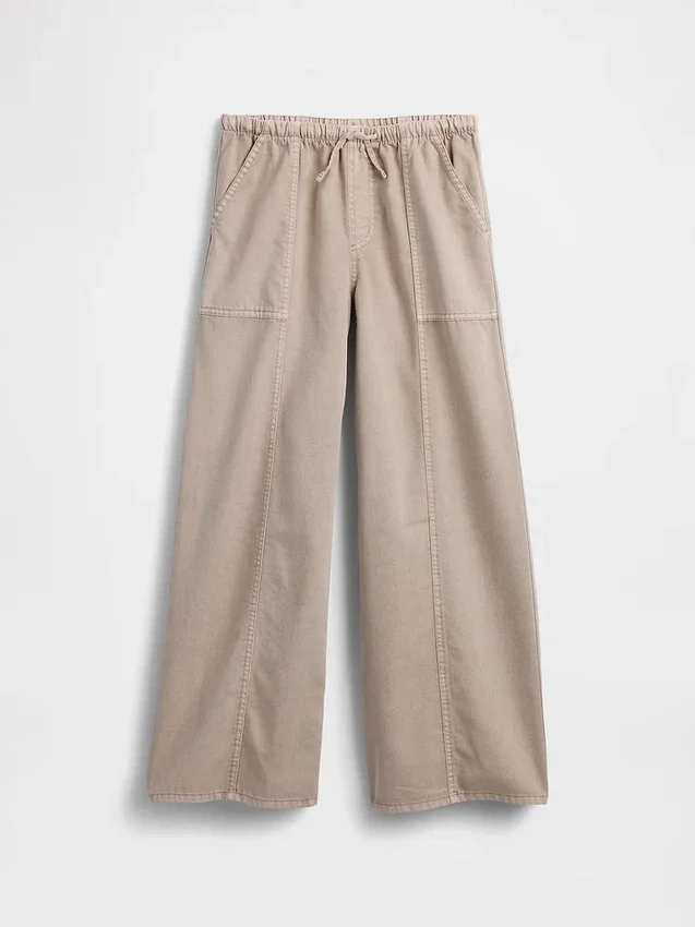 Kinder-Baggy-Hose aus Twill