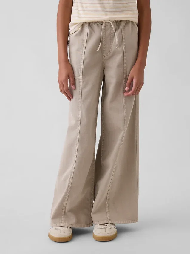 Kinder-Baggy-Hose aus Twill