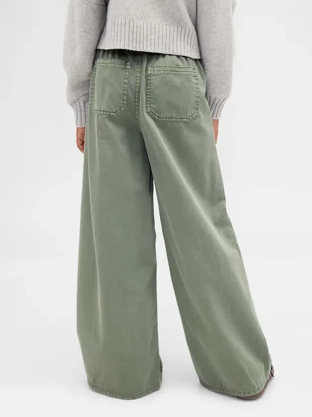 Kinder-Baggy-Hose aus Twill