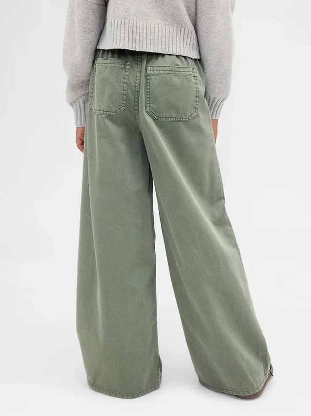 Kinder-Baggy-Hose aus Twill