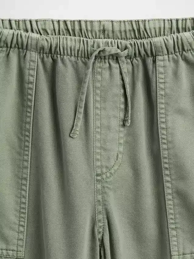 Kinder-Baggy-Hose aus Twill