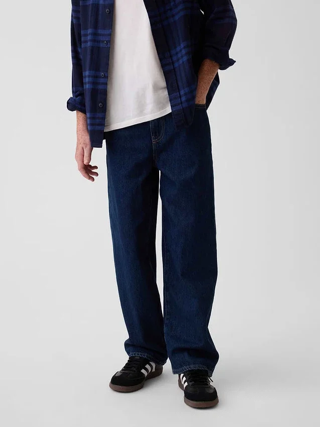 Kinder-Baggy-Jeans