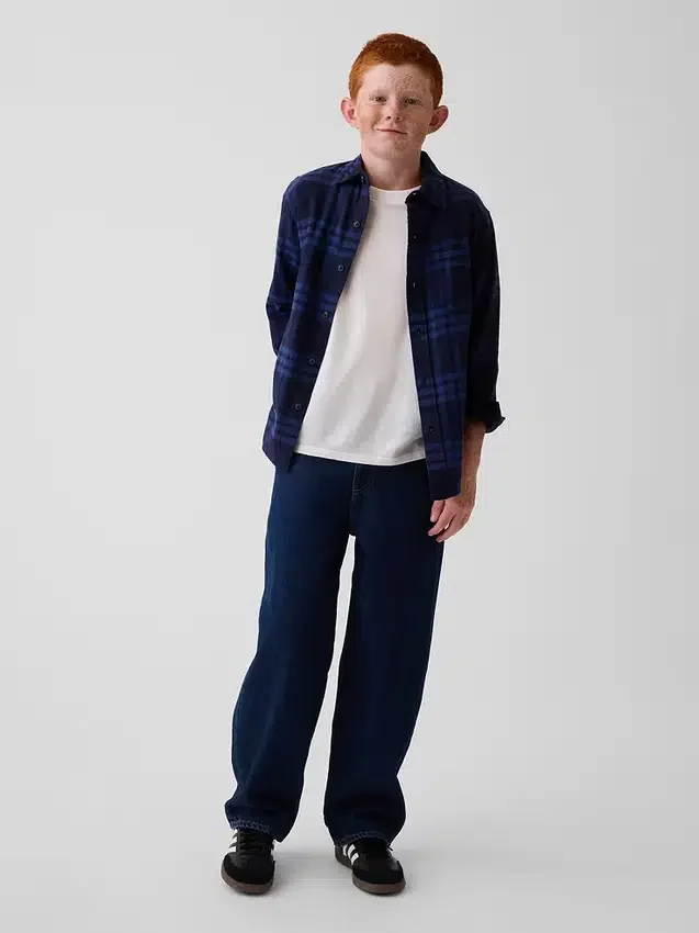 Kinder-Baggy-Jeans
