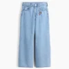 Kinder-Baggy-Jeans mit niedriger Leibhöhe und „I Heart NY“-Stickerei