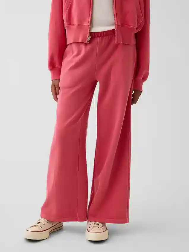 Kinder-Baggy-Jogginghose aus Vintagesoft-Frottee