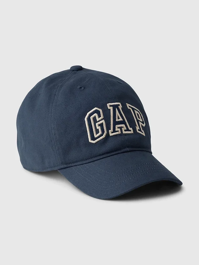 Kinder-Baseballkappe aus Bio-Baumwolle mit Gap Arch Logo