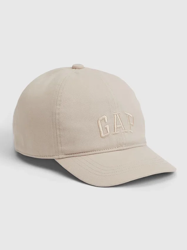 Kinder-Baseballkappe aus Bio-Baumwolle mit Gap Arch Logo