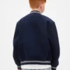 Kinder-Bomberjacke mit Varsity-Logo