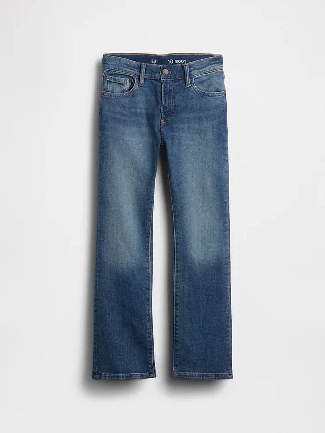 Kinder-Bootcut-Jeans