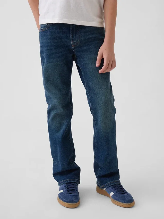 Kinder-Bootcut-Jeans