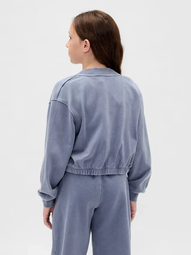 Kinder-Bubble-Bomberjacke aus Vintagesoft