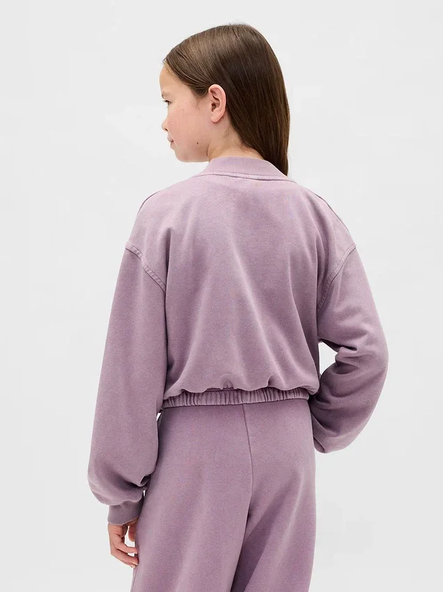 Kinder-Bubble-Bomberjacke aus Vintagesoft
