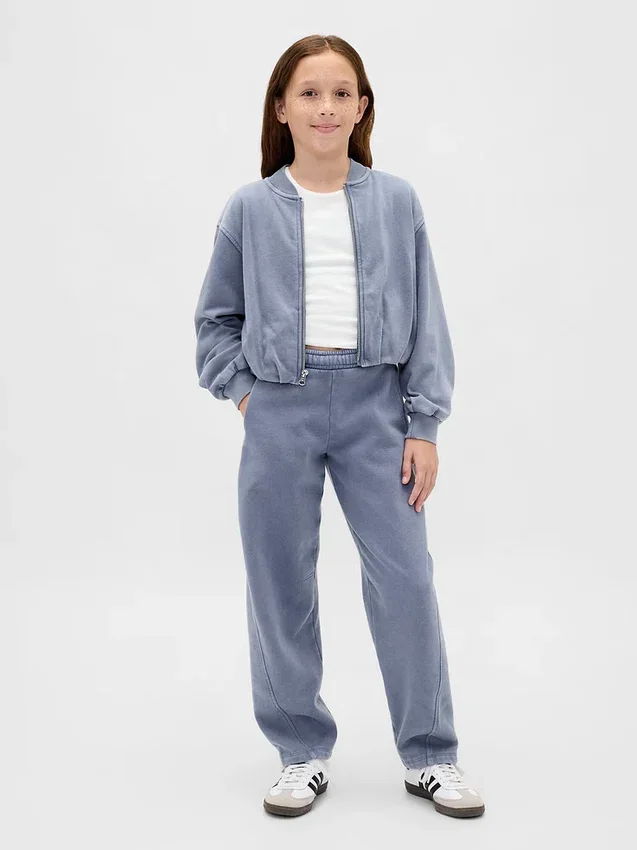 Kinder-Bubble-Bomberjacke aus Vintagesoft