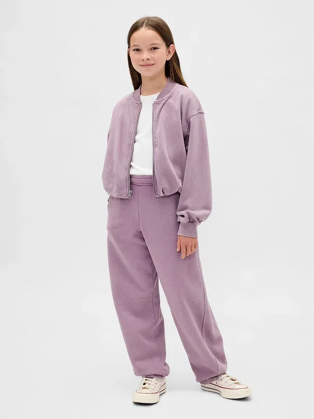 Kinder-Bubble-Bomberjacke aus Vintagesoft
