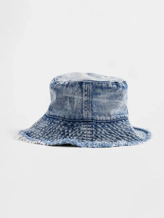 Kinder-Bucket-Hut aus Denim
