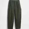 Kinder-Cargo-Hose im Baggy-Stil mit schmal zulaufendem Bein
