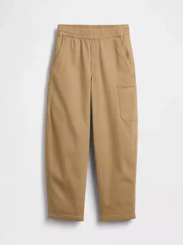 Kinder-Cargo-Hose im Baggy-Stil mit schmal zulaufendem Bein