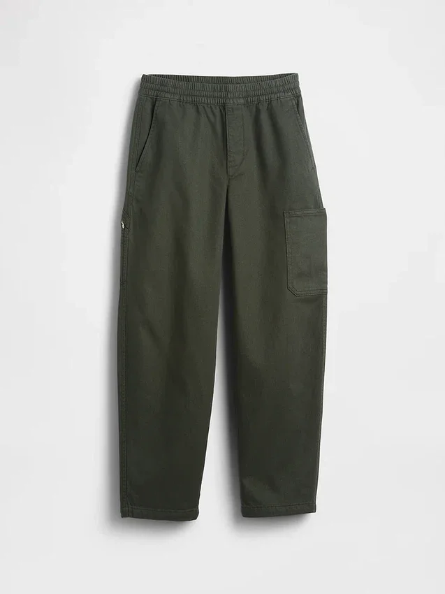 Kinder-Cargo-Hose im Baggy-Stil mit schmal zulaufendem Bein