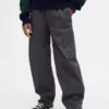 Kinder-Cargo-Hose im Baggy-Stil mit schmal zulaufendem Bein