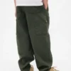 Kinder-Cargo-Hose im Baggy-Stil mit schmal zulaufendem Bein