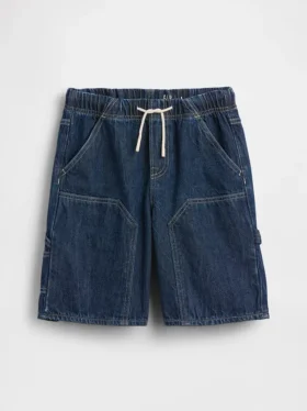 Kinder-Carpenter-Shorts im 90er-Jahre-Stil aus locker sitzendem Denim