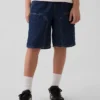 Kinder-Carpenter-Shorts im 90er-Jahre-Stil aus locker sitzendem Denim