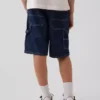 Kinder-Carpenter-Shorts im 90er-Jahre-Stil aus locker sitzendem Denim