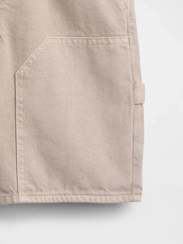 Kinder-Carpenter-Shorts im 90er-Jahre-Stil aus locker sitzendem Denim