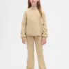 Kinder-CashSoft-Pullover-Hose mit ausgestelltem Bein