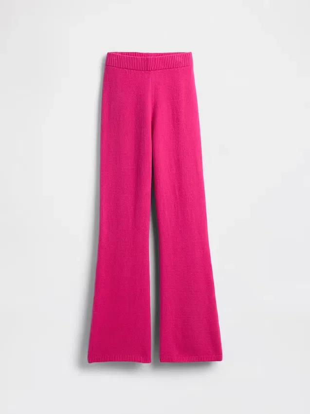 Kinder-CashSoft-Pullover-Hose mit ausgestelltem Bein